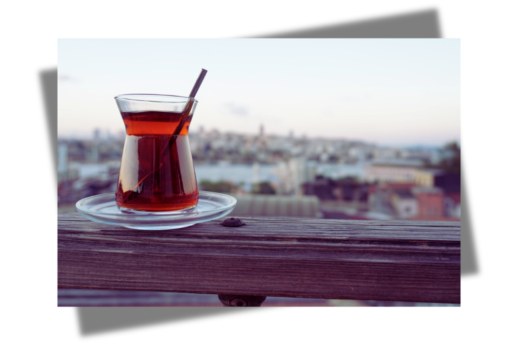 tea at Istanbul, Turkey